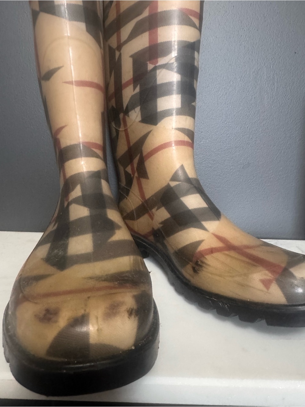 Burberry Authentic Rain Boots - Picture 3 of 10